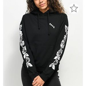 Obey Olde Rose Black Hoodie